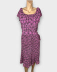 Michael Kors Floral Midi Dress - 14/16 (L)