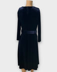 Mimi Frou Frou Belted Velvet Dress - 12/14