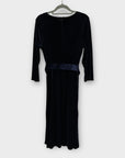 Mimi Frou Frou Belted Velvet Dress - 12/14