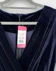 Mimi Frou Frou Belted Velvet Dress - 12/14