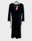 Mimi Frou Frou Belted Velvet Dress - 12/14