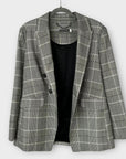Mint Velvet Check Blazer - 10/12