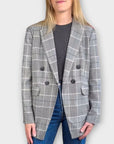 Mint Velvet Check Blazer - 10/12