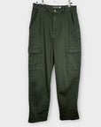 Mint Velvet Cotton Blend Cargo Trousers - 12S
