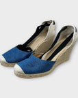 Mint Velvet Denim Espadrille Tie Wedges - 6/39