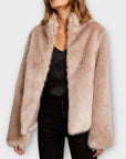 Mint Velvet Faux Fur Coat - 6