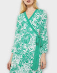 Mint Velvet Hetty Print Wrap Dress - 6