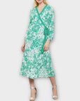 Mint Velvet Hetty Print Wrap Dress - 6