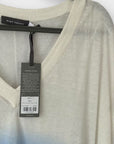 Mint Velvet Ombre Short Sleeve Knit Top - 12/14 (M)