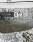 Mint Velvet Snake Print Straight Jeans - 14 (Short)
