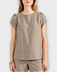 Molly Bracken Petal Sleeve Top - 12 (M)