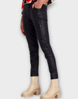 Monari Faux Leather Trousers - 12