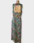 Monsoon Silk Embellished Maxi Dress - 16