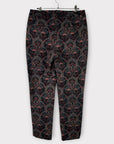 Monsoon Antonia Paisley Cotton Trousers - 10