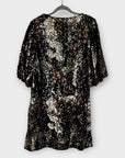 Monsoon Carmen Sequin Embellished Camo Dress - 14 (M)