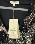 Monsoon Carmen Sequin Embellished Camo Dress - 14 (M)