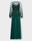 Monsoon Jane Floral Embellished Maxi Dress - 22