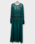 Monsoon Jane Floral Embellished Maxi Dress - 22
