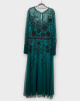 Monsoon Jane Floral Embellished Maxi Dress - 22