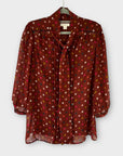 Monsoon Polka Dot Blouse - 14