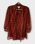 Monsoon Polka Dot Blouse - 14