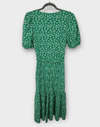 Monsoon Roxie Rose Print Midi Dress - 8