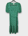 Monsoon Roxie Rose Print Midi Dress - 8