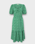 Monsoon Roxie Rose Print Midi Dress - 8