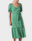 Monsoon Roxie Rose Print Midi Dress - 8