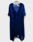 Monsoon Velvet Midi Dress - 22