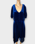 Monsoon Velvet Midi Dress - 22