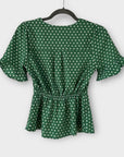 Monteau Polka Dot Top - XS
