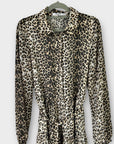 Na-Kd Animal Print Midi Dress - 6/8