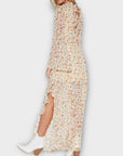 Nasty Gal Floral Ruffle Maxi Dress - 14
