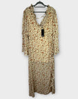 Nasty Gal Floral Ruffle Maxi Dress - 14