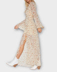 Nasty Gal Floral Ruffle Maxi Dress - 14