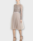 Needle & Thread Embellished Midi Dress - 10