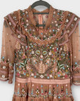 Needle & Thread Tiered Floral Embellished Dress - 8