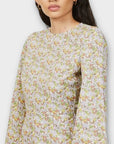 Never Fully Dressed Floral Cotton Poplin Midi Dress - 8/10