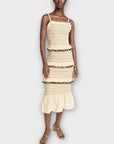Never Fully Dressed Pom Pom Rainbow Cotton Dress - 12