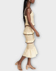 Never Fully Dressed Pom Pom Rainbow Cotton Dress - 12