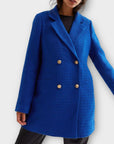 New Look Double-Breasted Boucle Blazer - 10