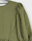 New Look Gingham Tiered Hem Midi Dress - 8 (Petite)