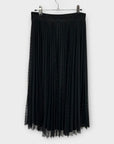 Next Mesh Polka Dot Midi Skirt - 8