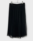 Next Mesh Polka Dot Midi Skirt - 8