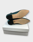Nicki Hoyne Metallic Leather Ankle Boots - 4/37