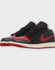 Nike Air Jordan 1 Low Black / Gym Red Sail - 7/40