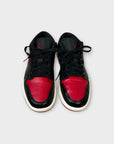 Nike Air Jordan 1 Low Black / Gym Red Sail - 7/40