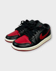 Nike Air Jordan 1 Low Black / Gym Red Sail - 7/40