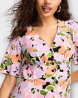 Nobody's Child Alexa Floral Midi Dress - 8